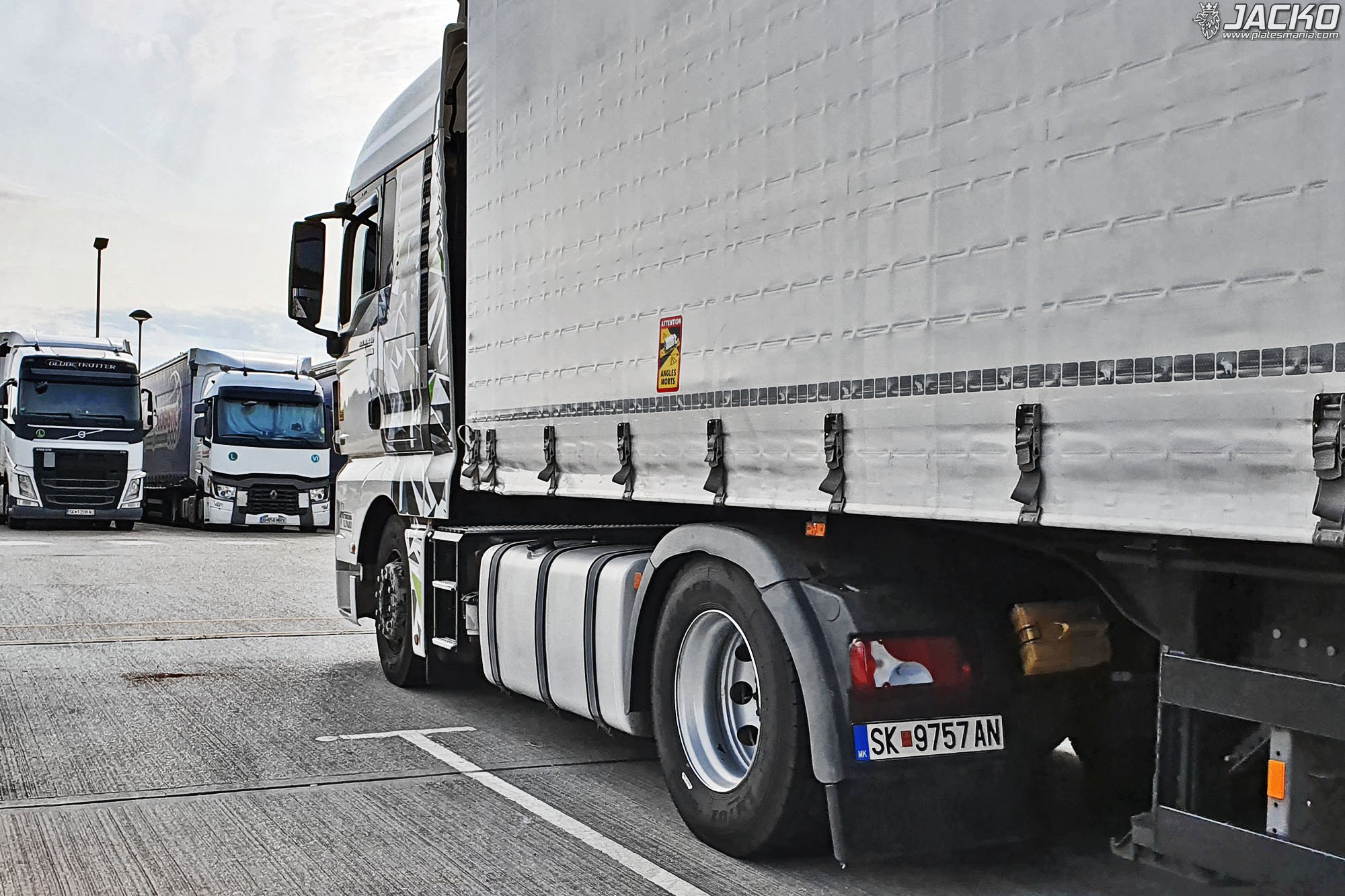 SK 9757 AN, MAN TGX 1st gen, facelift, 2012–2020