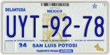 San Luis Potosí, Cars (AAA-00-00)