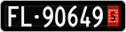 License plate of Liechtenstein, Provisional