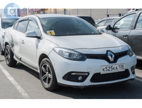 к525ка138, Renault Fluence