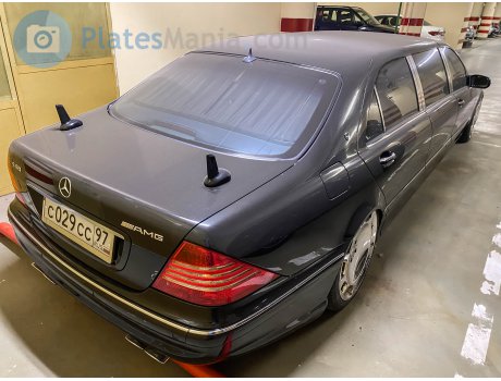 с029сс97, Mercedes-Benz S-Klasse