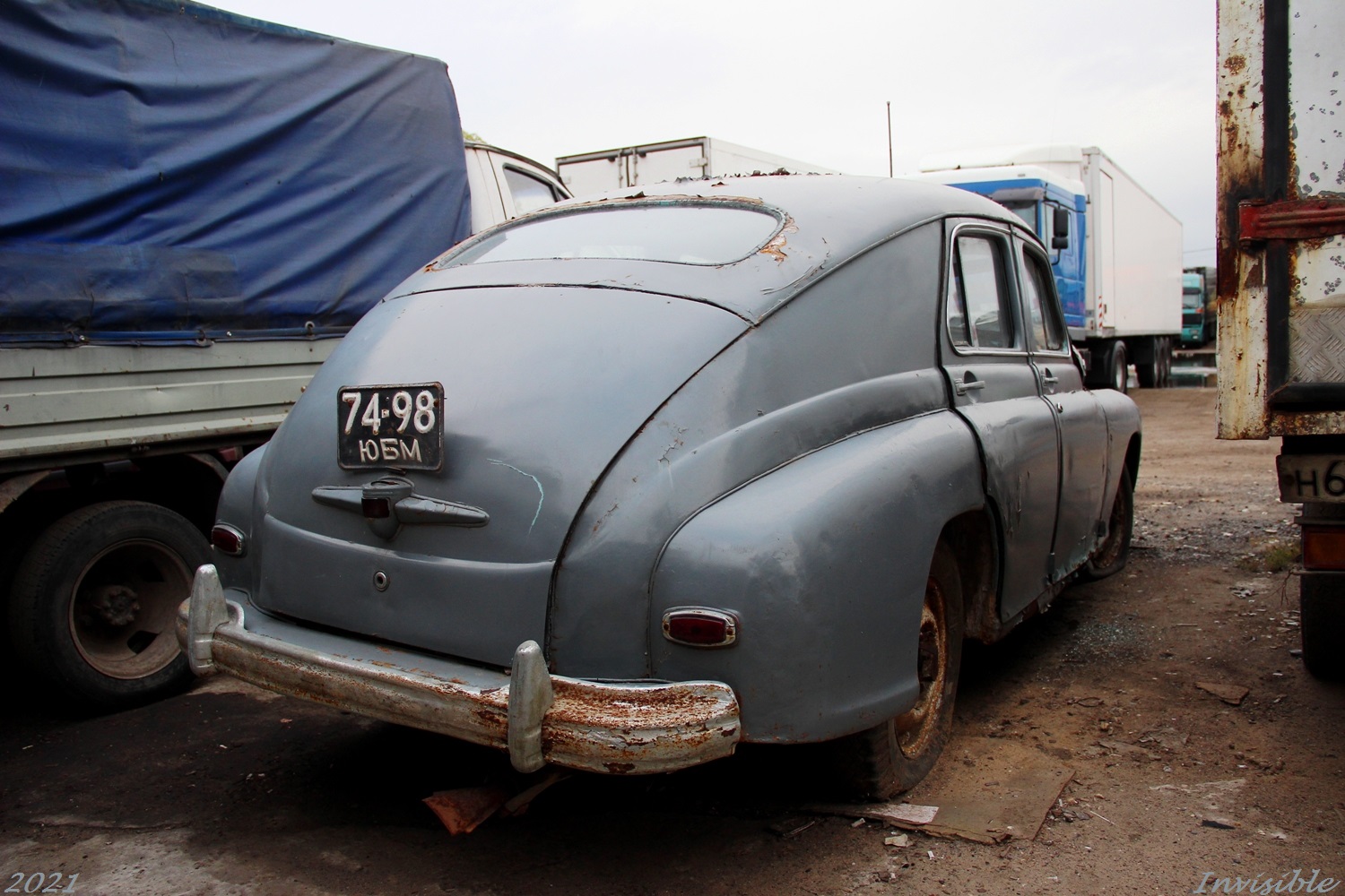 7498 ЮБМ, GAZ 20 Победа 