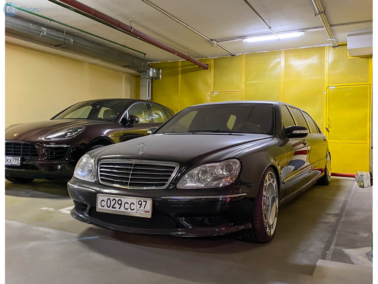 с 029 сс 97, Mercedes-Benz S-Klasse Pullman, 6th gen (VF220), 2001­–2007