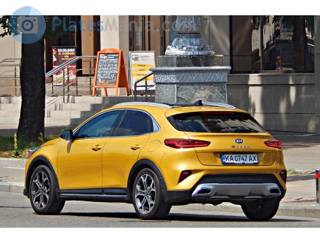 KA 0747 AX, Kia Ceed