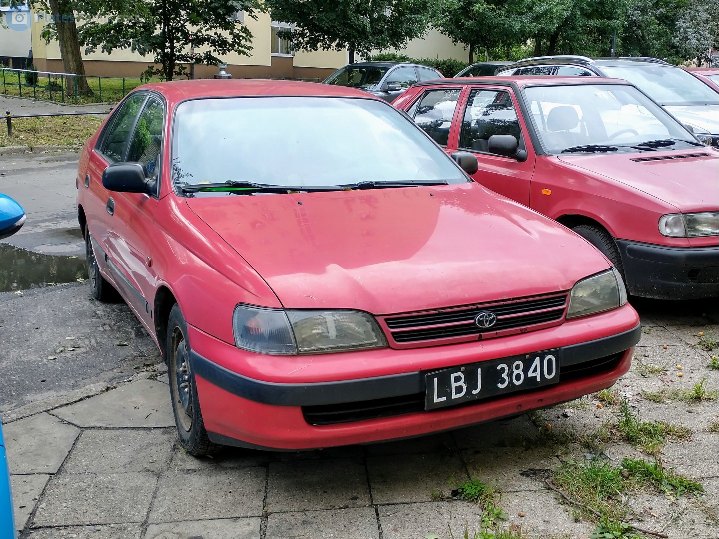 LBJ 3840, Toyota Carina E 1st gen Sedan (T190), 1992–1998