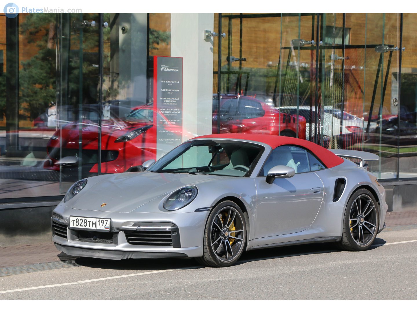 т 828 тм 197, Porsche 911 8th gen Cabrio (992.1), 2019–2024