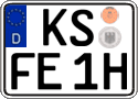 German license plate, Plates for oldtimers (type 