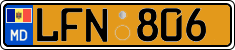 License plate of Moldova, Public transport (2015)