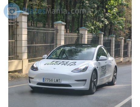 7756 LMT, Tesla Model 3