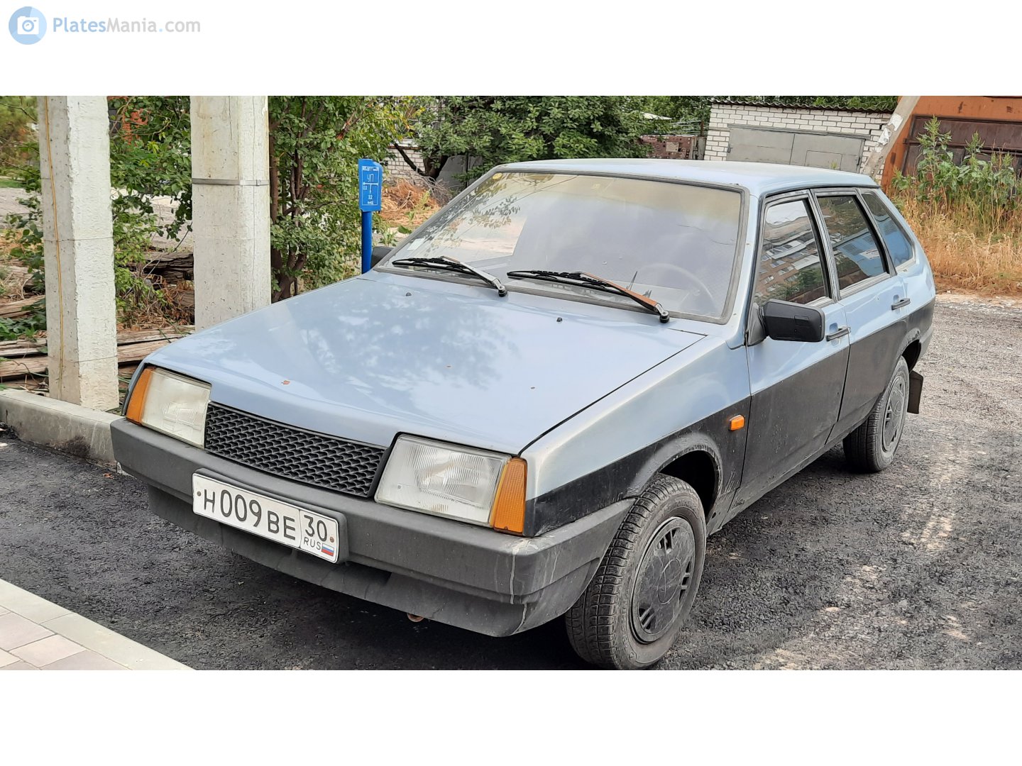 н 009 ве 30, Lada (VAZ) 2109 2109 Спутник (Samara/Forma/Sputnik), 1987–2004 (–2011 for others)
