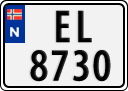 License plate of Norway, Trailers, motorcycles, special vehicles