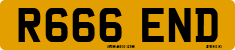 License plate of the United Kingdom, 1983 year system