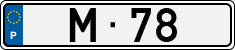 License plate of Portugal, Trailers