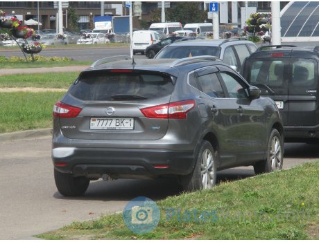 7777 BK-1, Nissan Qashqai
