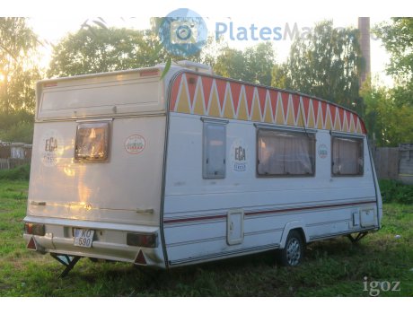 KO 590, Sterling Caravans Eccles