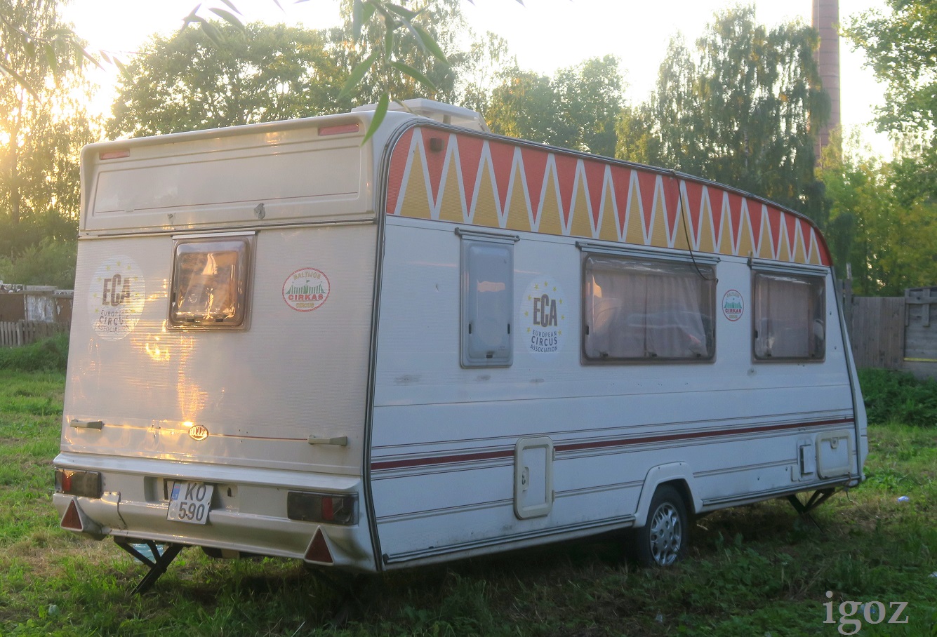 KO 590, Sterling Caravans Eccles 