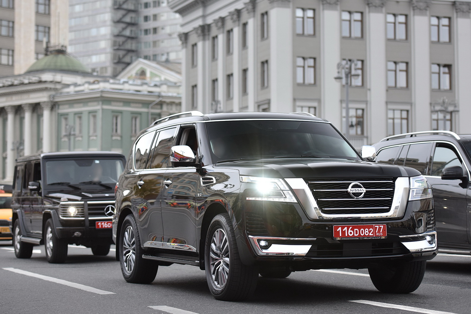 116 D 082 77, Nissan Patrol 6th gen (Y62), 2nd facelift, 2019–2024