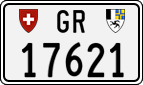 License plate of Switzerland, Cars