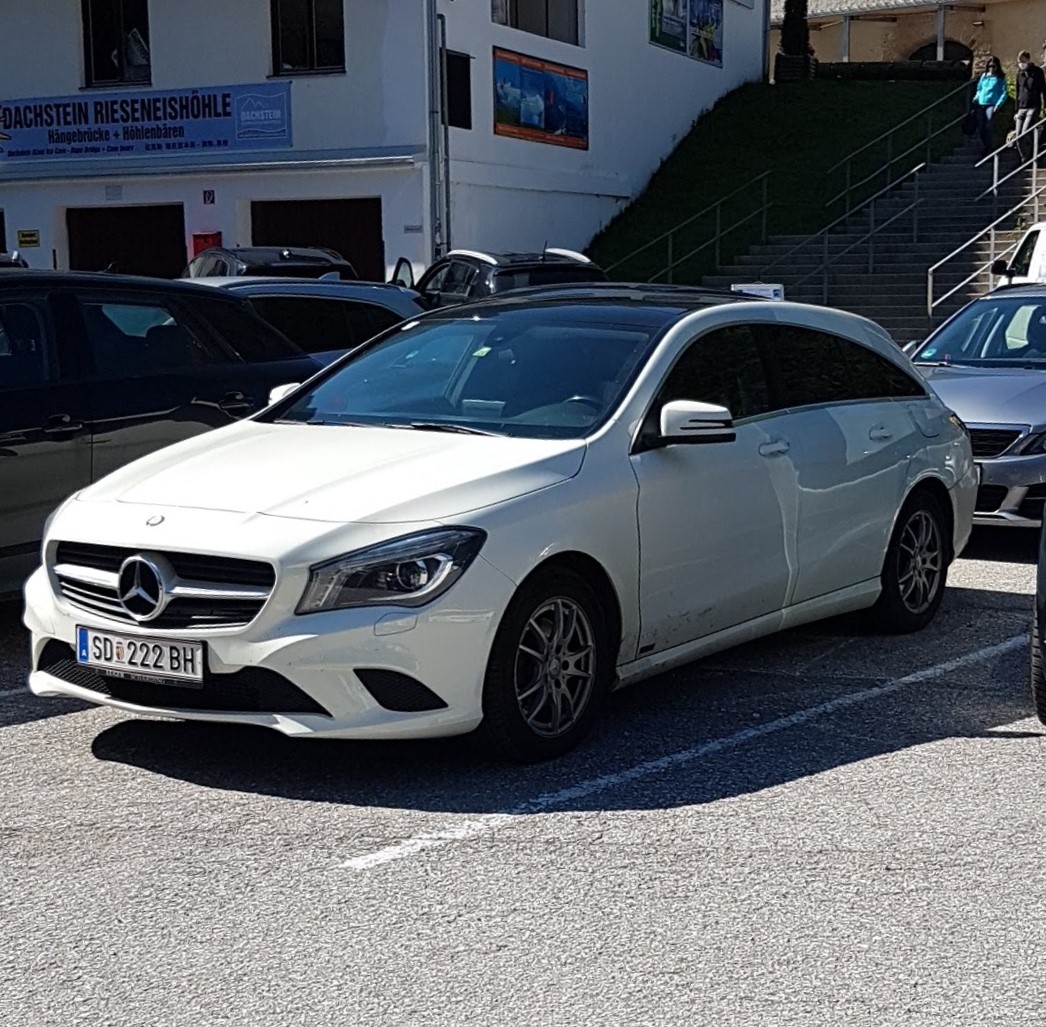 SD 222 BH, Mercedes-Benz CLA-Klasse 1st gen Shooting Brake (X117), 2015–2019