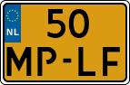 License plate of the Netherlands, Motorcycles