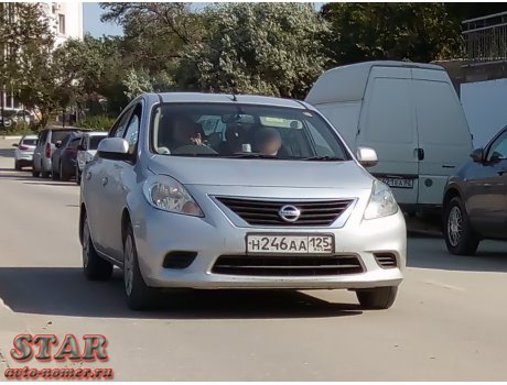 н246аа125, Nissan Latio