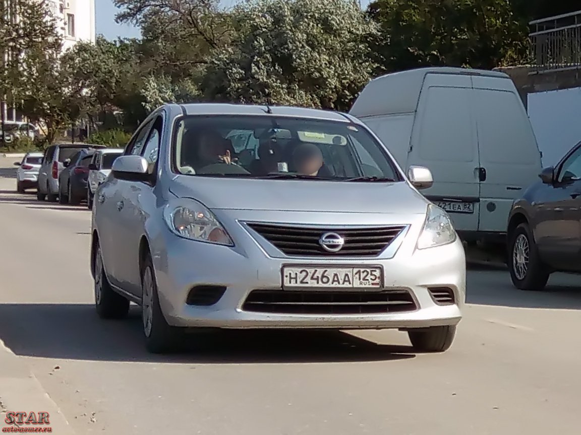 н 246 аа 125, Nissan Latio 2nd gen (N17; JP-market), 2012–2016