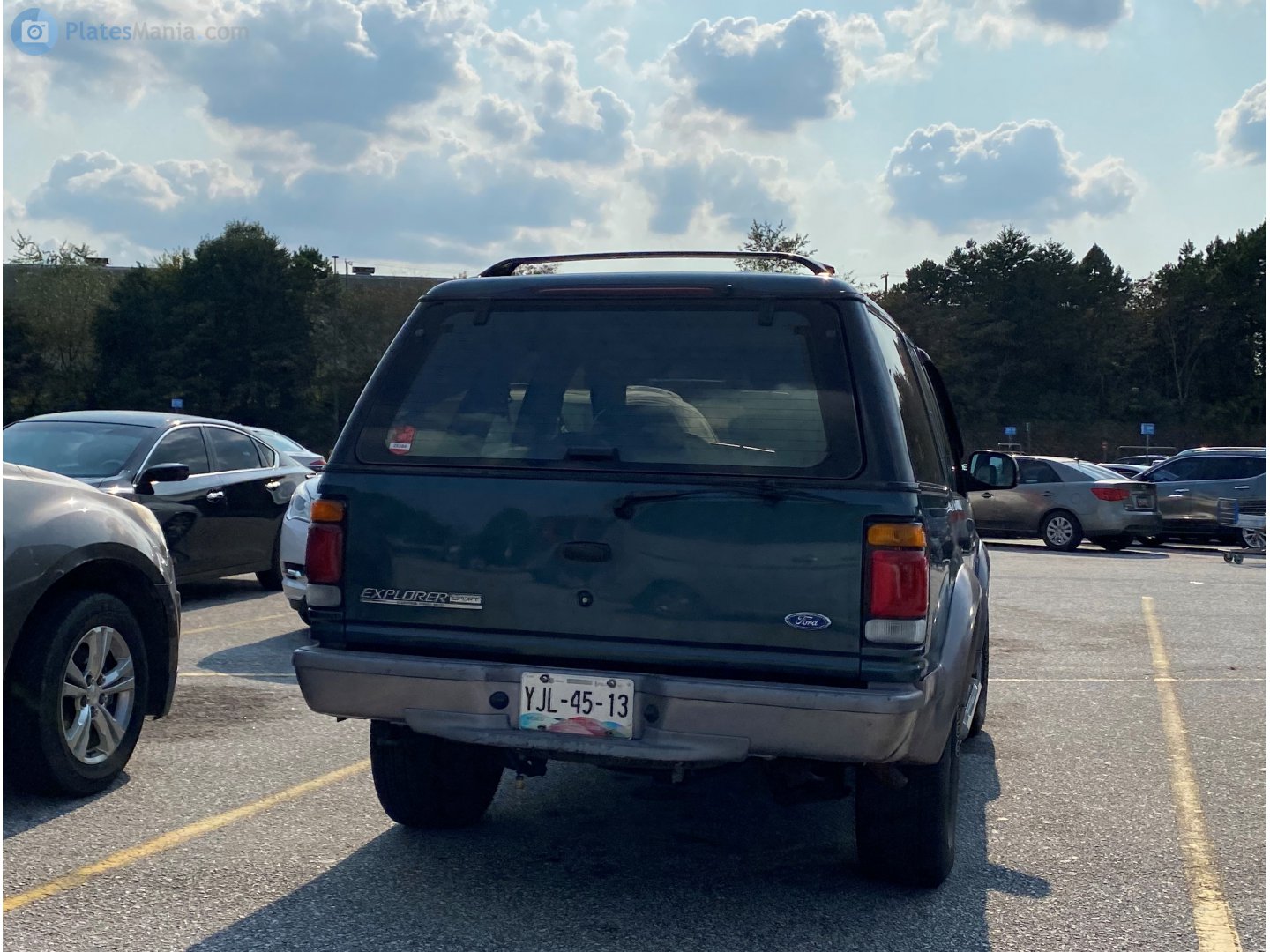 YJL-45-13, Ford Explorer 2nd gen Sport 3-door SUV (UN105; NA-market), 1994–2000