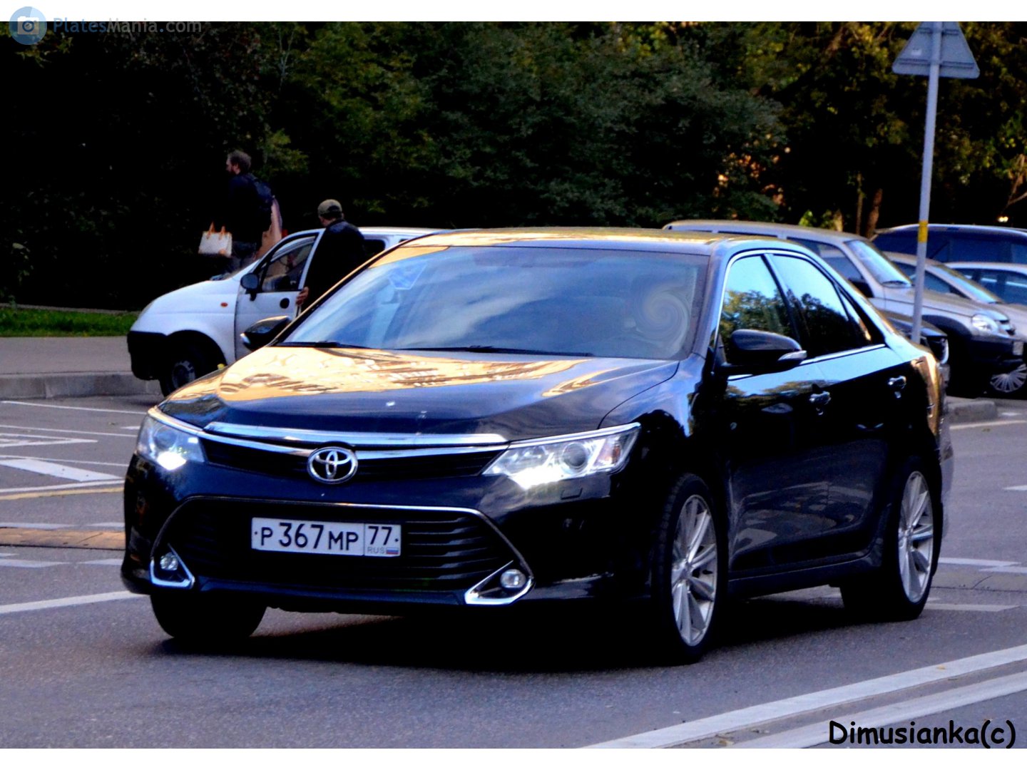 р 367 мр 77, Toyota Camry 7th gen (XV50; Global-market), facelift, 2014–2018