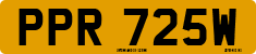 License plate of the United Kingdom, 1963 year system