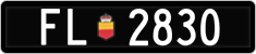 License plate of Liechtenstein, Cars