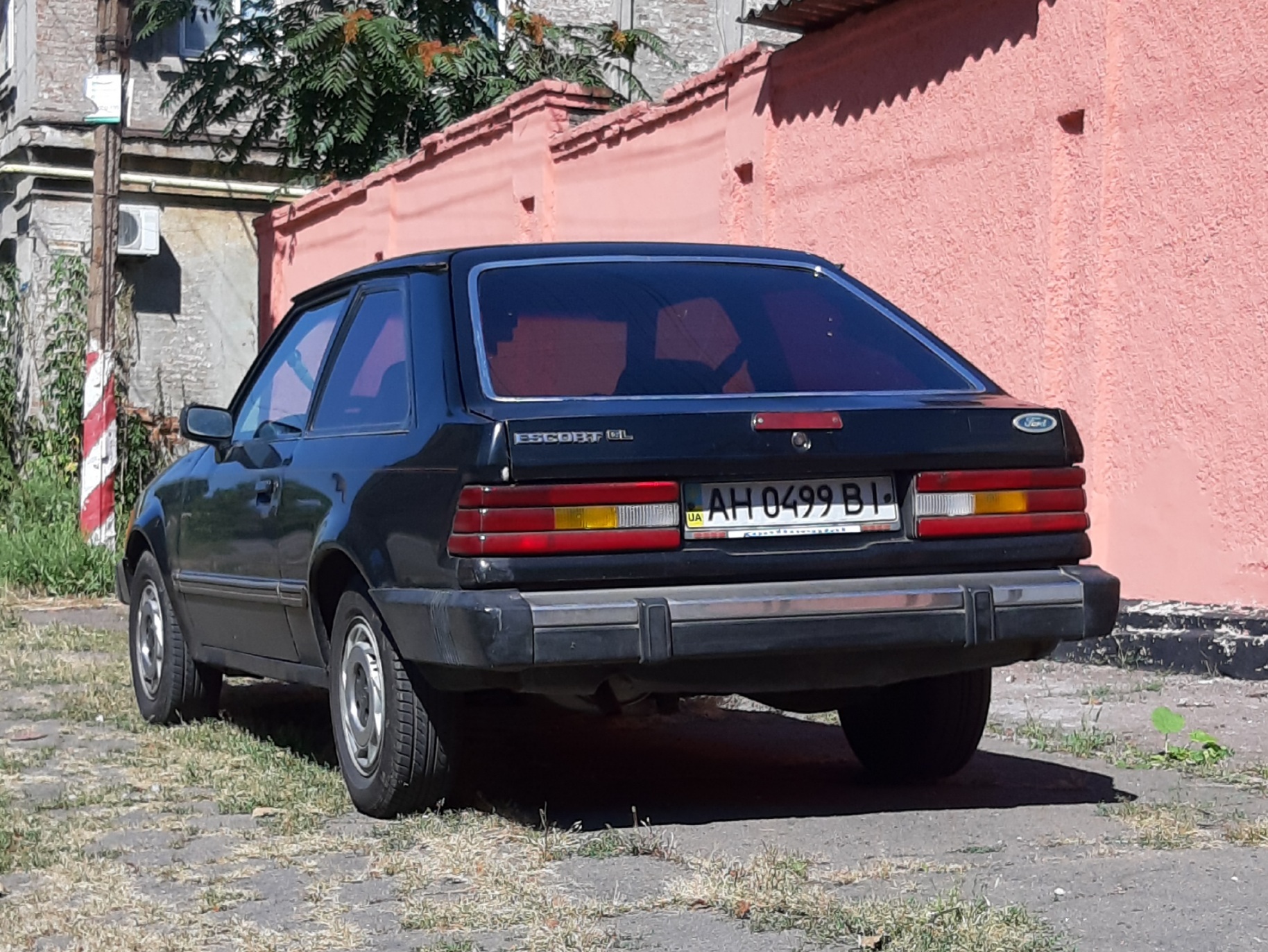 AH 0499 BI, Ford Escort 3rd gen 3-door Hatch (61; NA-market), 1980–1985