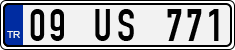 License plate of Turkey, Regular plates