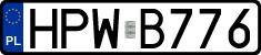 License plates of Poland, Authorities