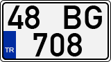License plate of Turkey, Regular plates