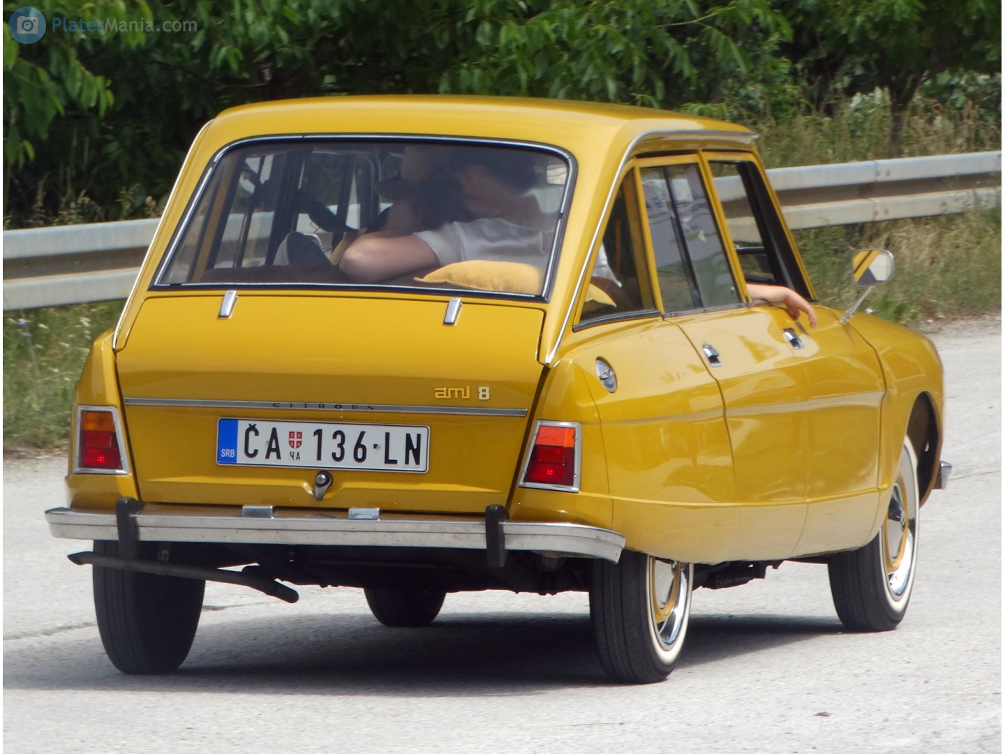 ČA 136-LN, Citroёn Ami 1st gen 8/10/Super Fastback Sedan, facelift, 1969–1978
