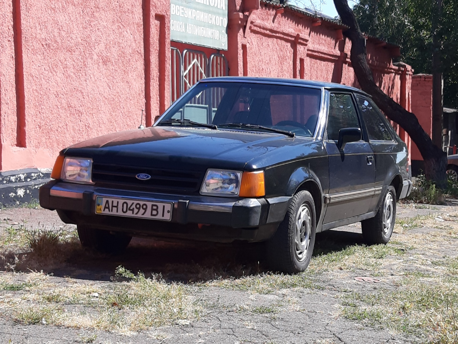 AH 0499 BI, Ford Escort 3rd gen 3-door Hatch (61; NA-market), 1980–1985