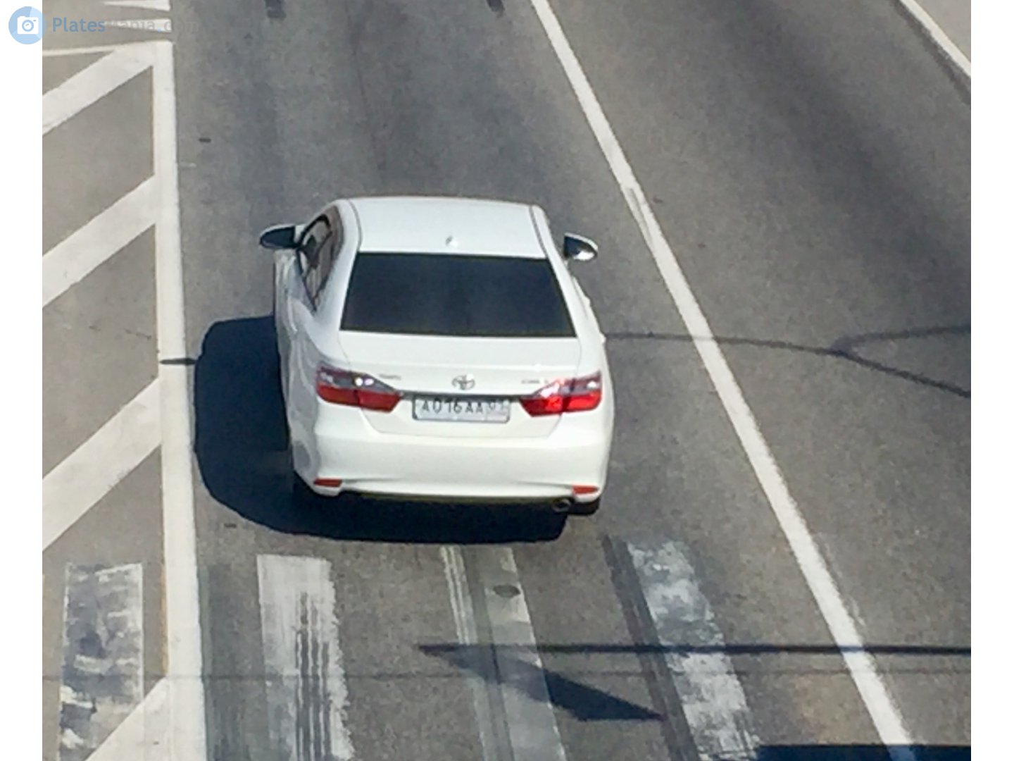 а 016 аа 01, Toyota Camry 7th gen (XV50; Global-market), facelift, 2014–2018