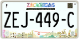 Zacatecas, Cars (AAA-000-A)