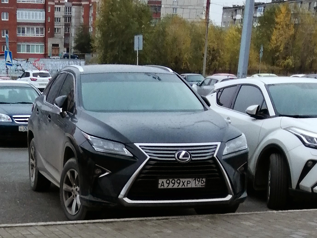 а 999 хр 196, Lexus RX 4th gen (AL20), 2015–2019