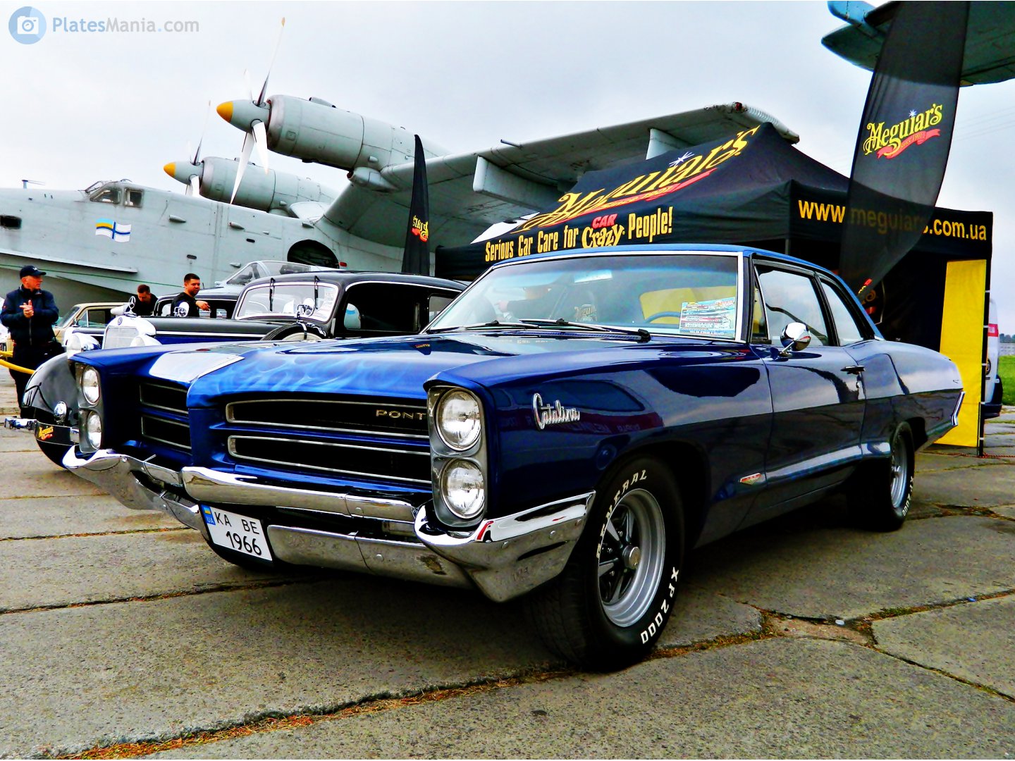 KA 1966 BE, Pontiac Catalina 3rd gen 1966 2-door Sedan (25211; B-body), 1st facelift, 1965–1966