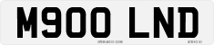License plate of the United Kingdom, 1983 year system