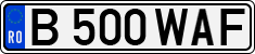 License plate of Romania, Regular plates