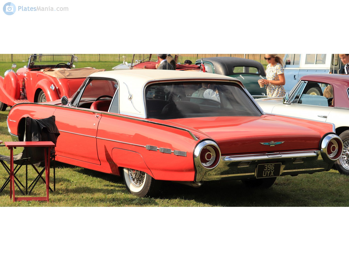 396UYX, Ford Thunderbird 3rd gen 1962 Landau Coupe (63B), 1st facelift, 1961–1962
