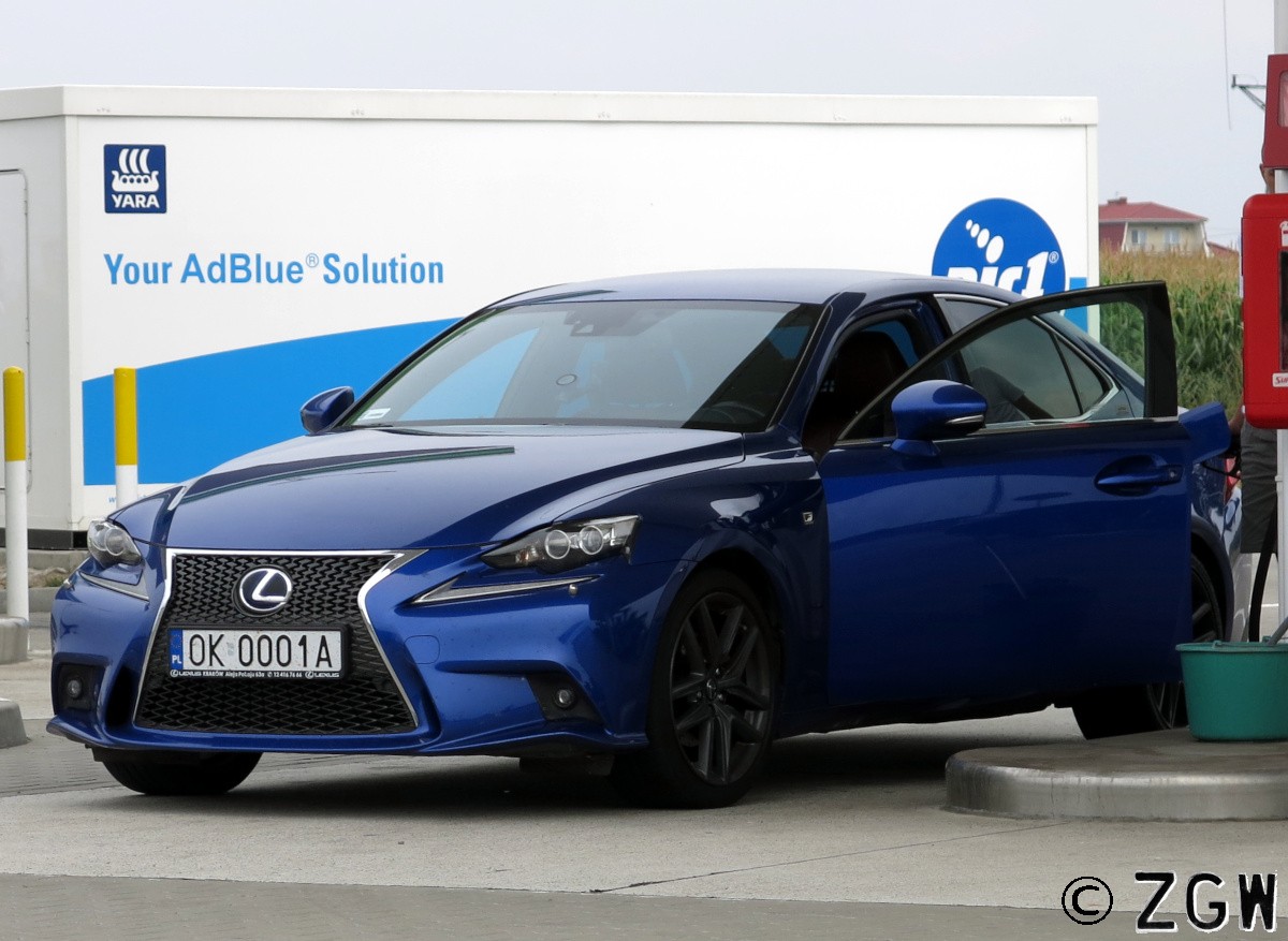 OK 0001A, Lexus IS 3rd gen (XE30), 2013–2016