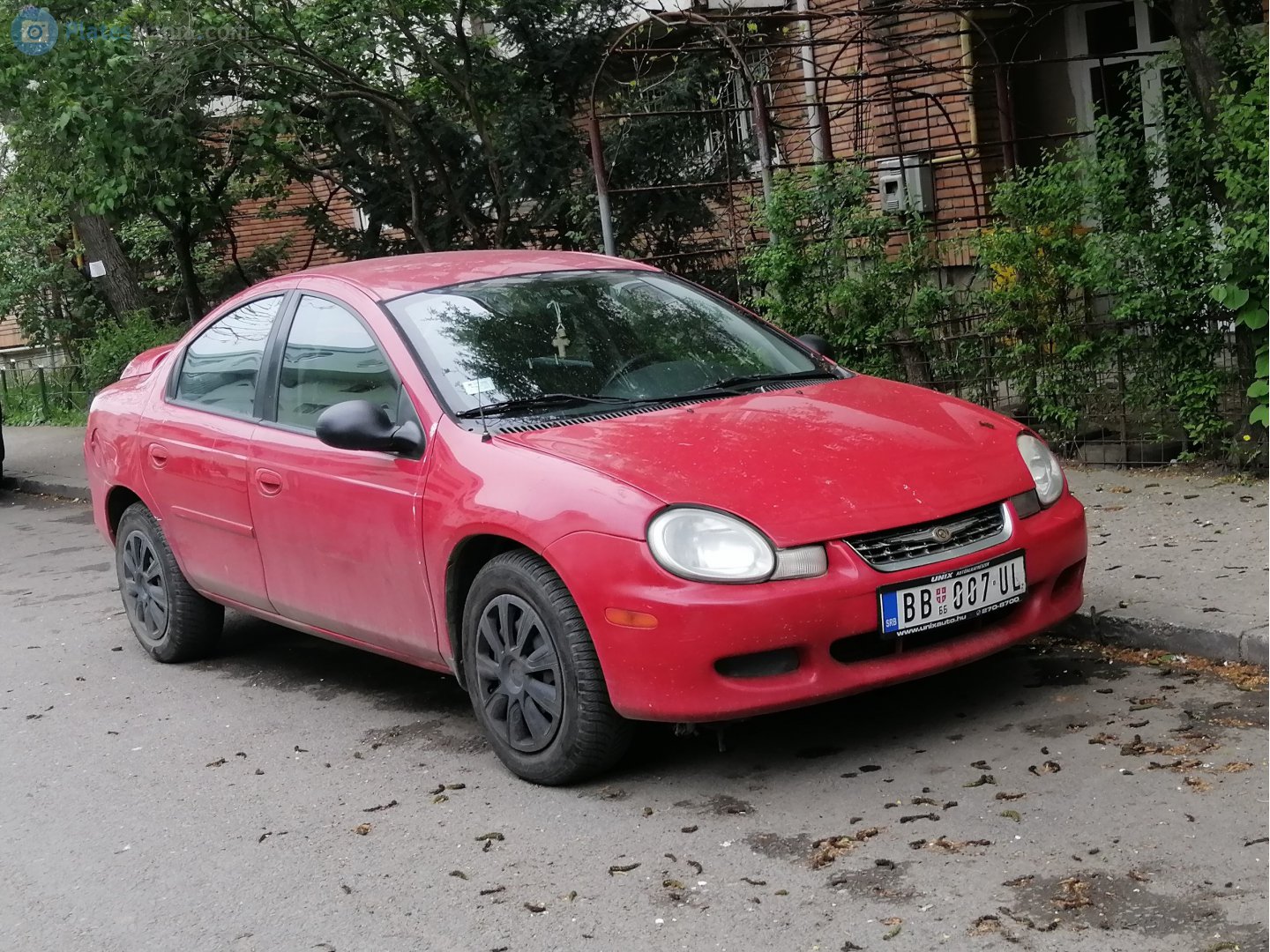 BB 007-UL, Dodge Neon 2nd gen (PL), 1999–2005