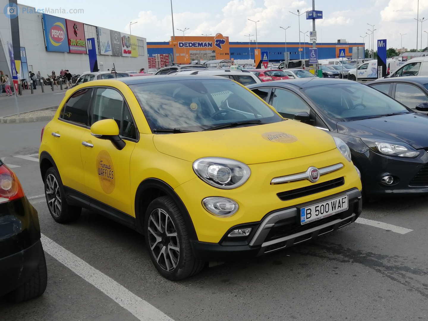 B 500 WAF, FIAT 500X 1st gen (334), 2014–2018