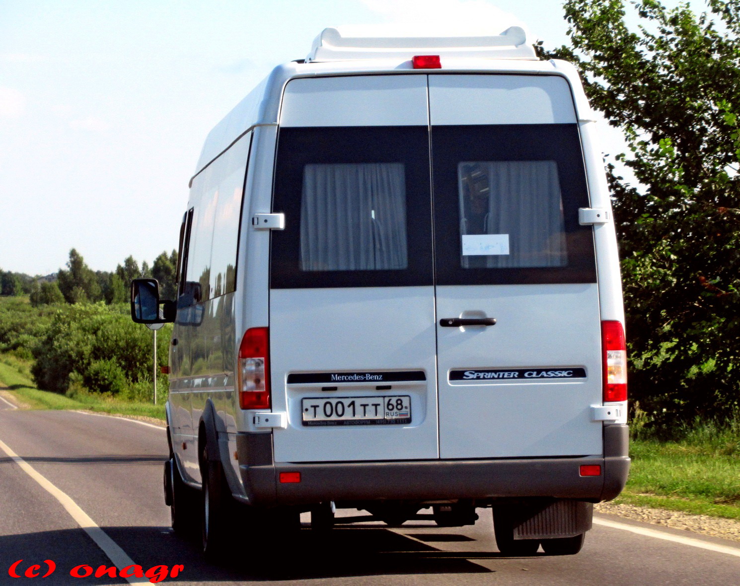 т 001 тт 68, Mercedes-Benz Sprinter 1st gen (Classic) (W901–905), facelift, 2000–2006 (2013–2018 for CIS-market)