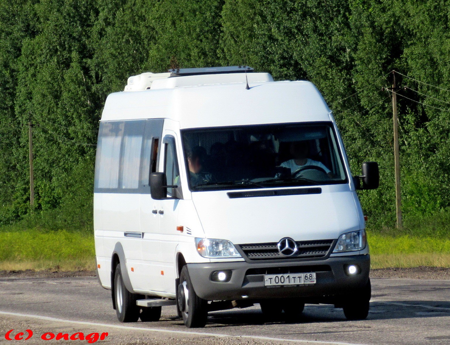 т 001 тт 68, Mercedes-Benz Sprinter 1st gen (Classic) (W901–905), facelift, 2000–2006 (2013–2018 for CIS-market)