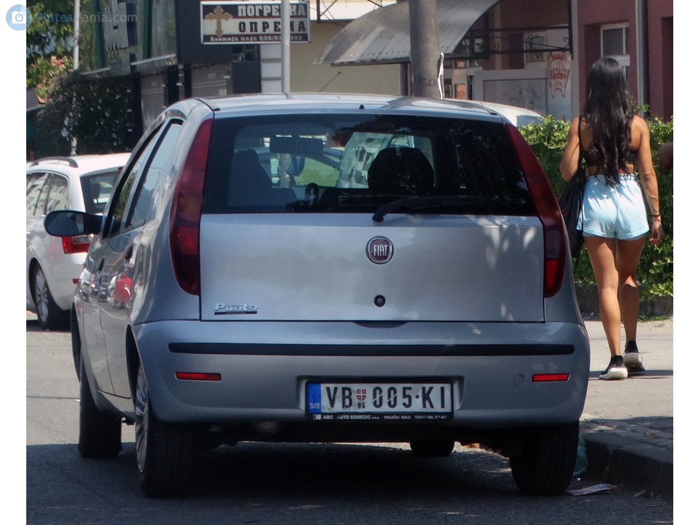 VB 005-KI, FIAT Punto 2nd gen (Classic) 3-door Hatch (188), facelift, 2003–2010