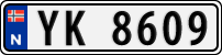 License plate of Norway, Trailers, motorcycles, special vehicles